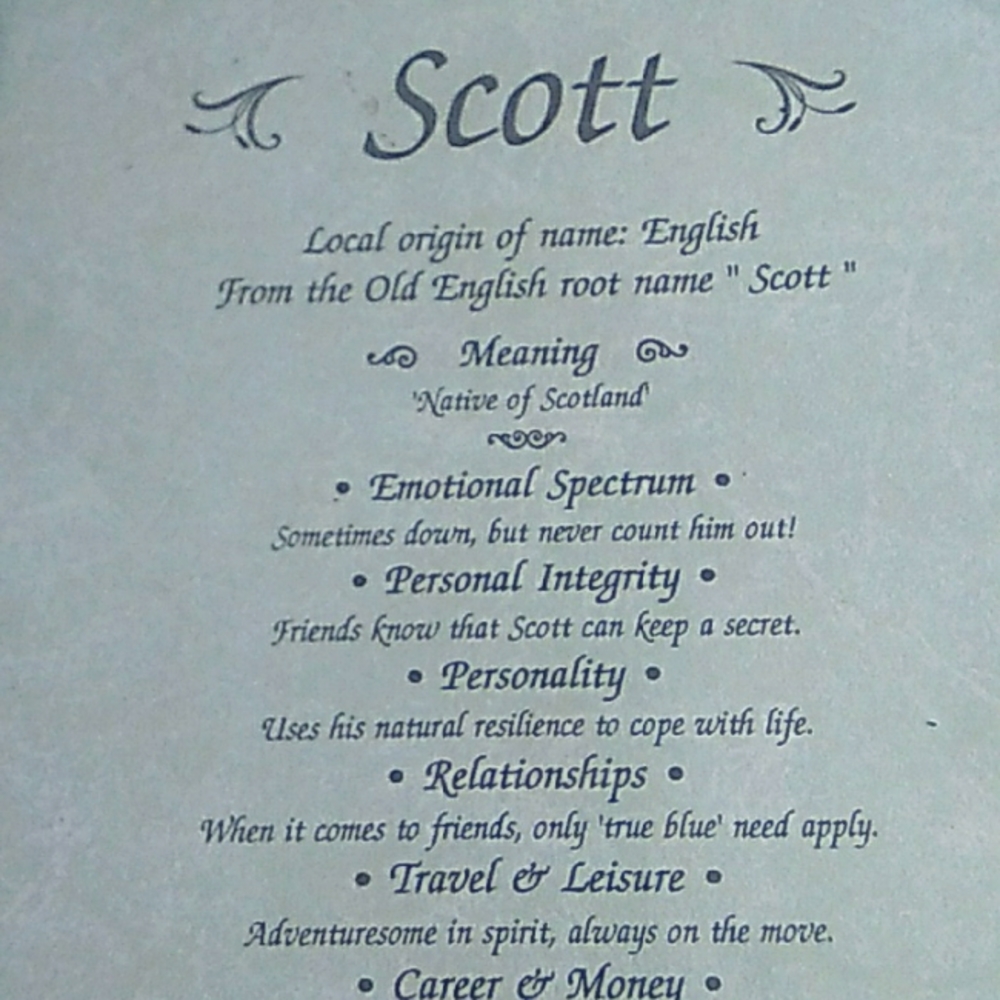 Scott (Name)
